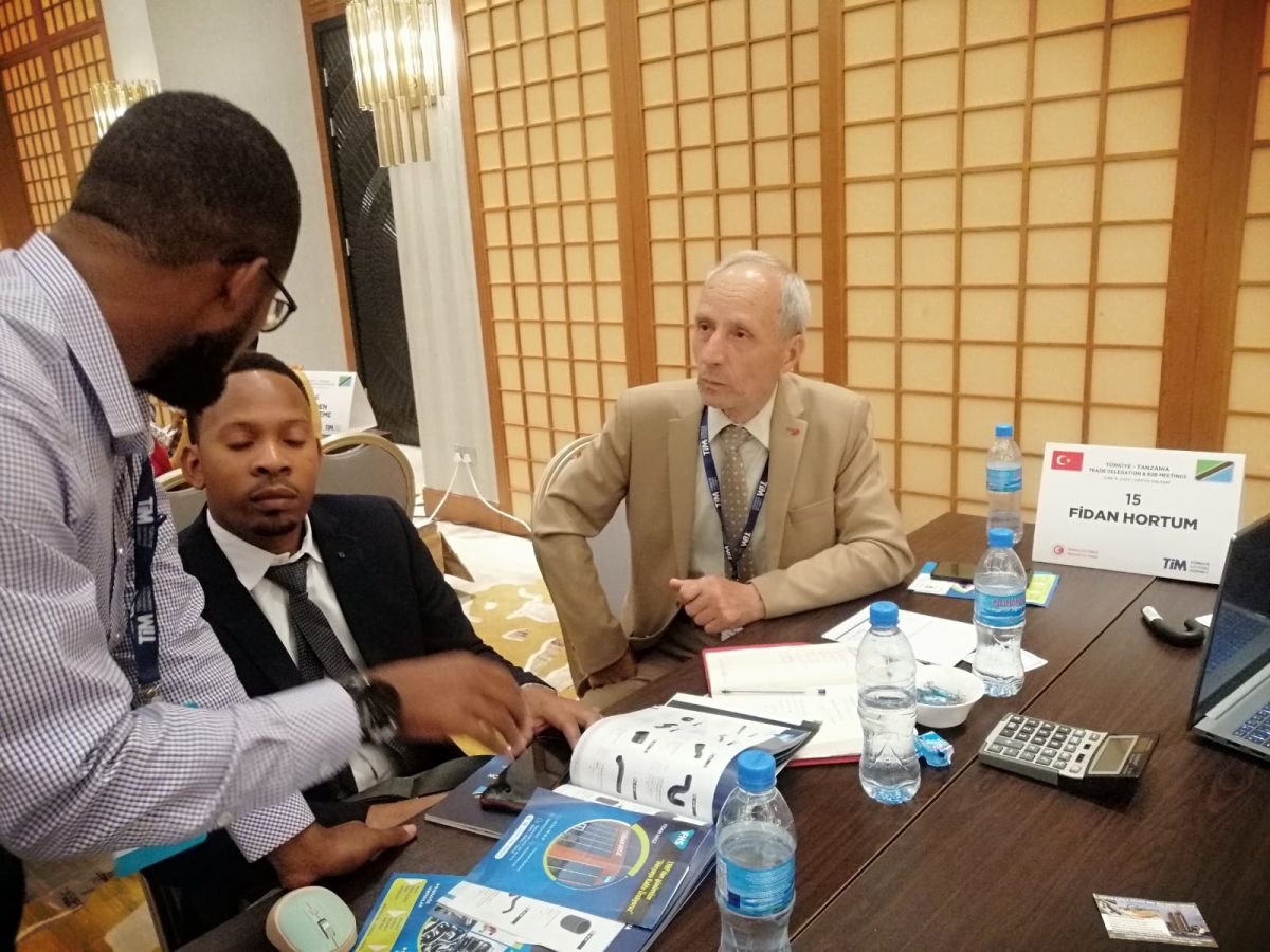 Türkiye-Tanzanya Ticaret Heyeti ve B3B Görüşmeleri